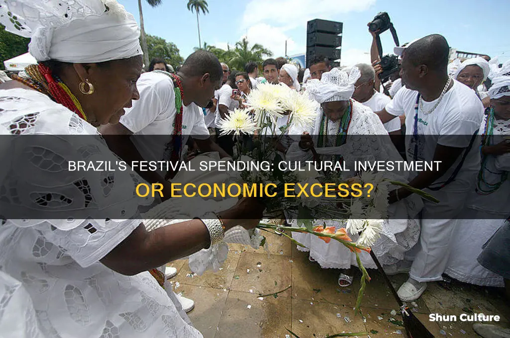 why do brazil spend so much money on festival