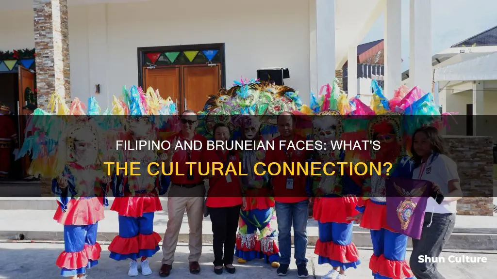 why do brunei look filipino