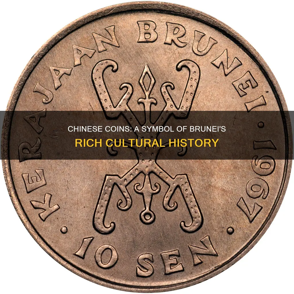 why do chinese coins represent brunei