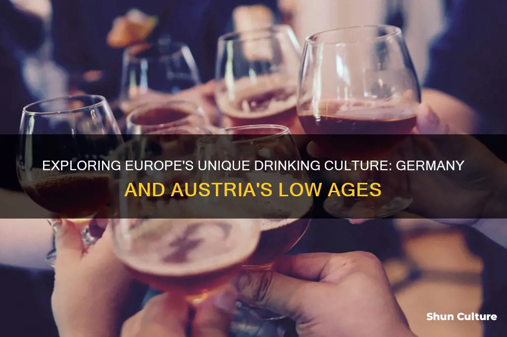 why do germany and austria have such low drinking ages