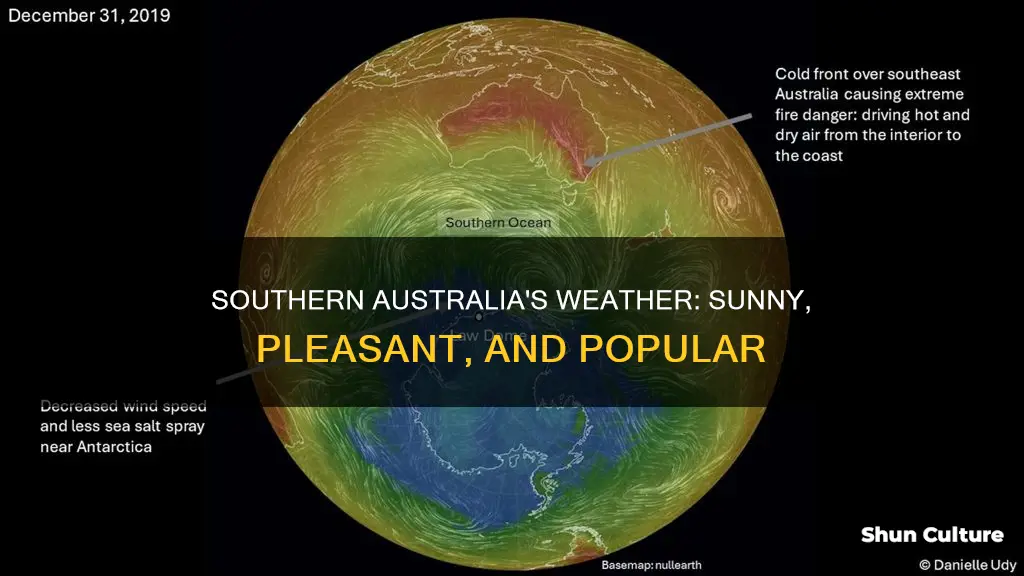 why do more people like the weather of southern australia