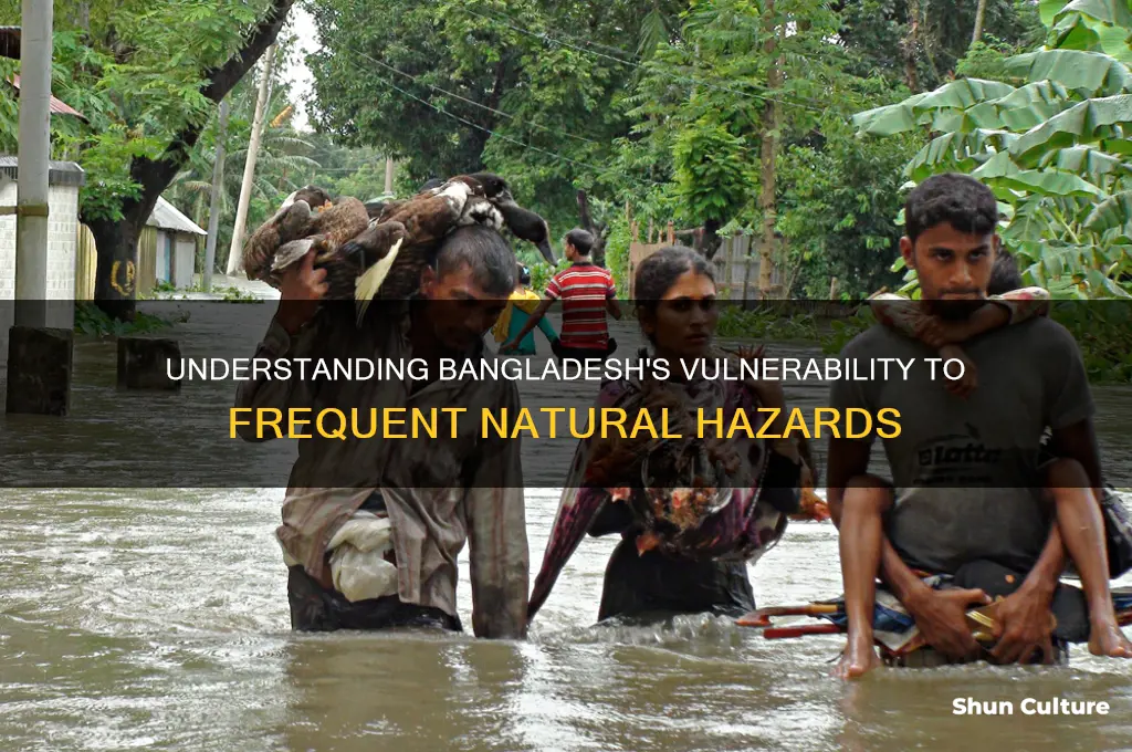 why do natural hazards occur in bangladesh