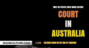 The Bowing Custom: Australian Court Exits