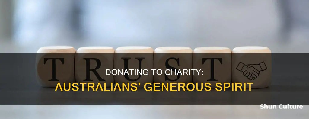 why do people donate to charity australia