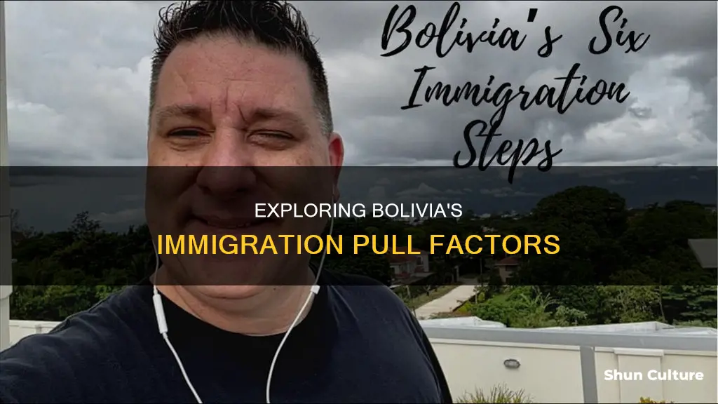 why do people immigrate to bolivia