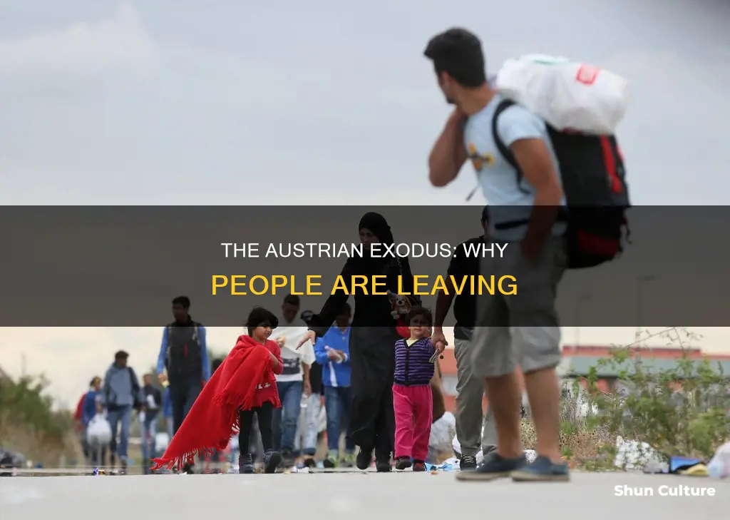 why do people leave austria