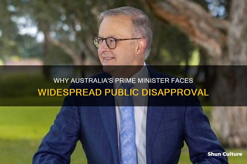 why do people not like the prime minister of australia