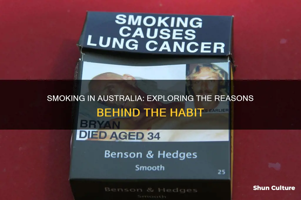 why do people smoke in australia