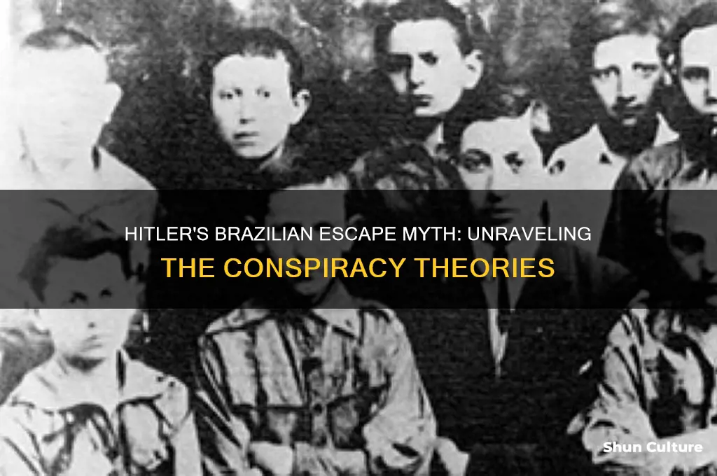 why do people think hitler escaped to brazil