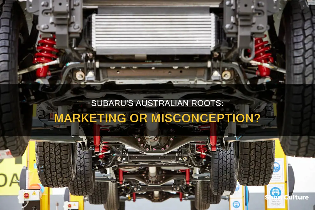 why do people think subaru is made in australia