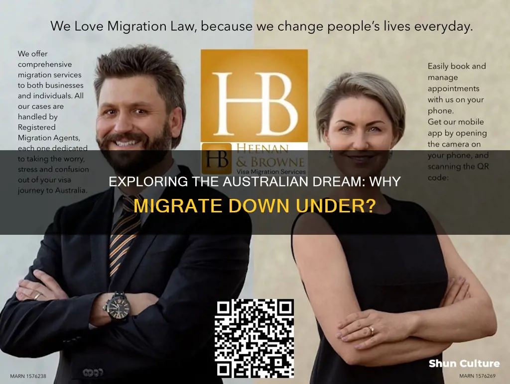 why do people want to migrate to australi