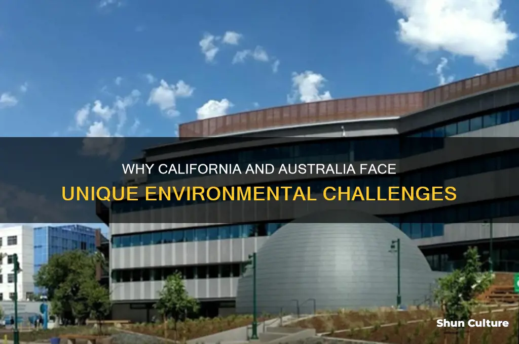 why do places like california and australia