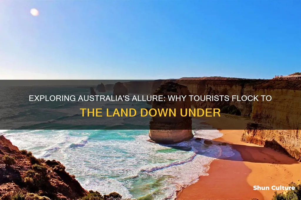 why do tourists like to visit australia
