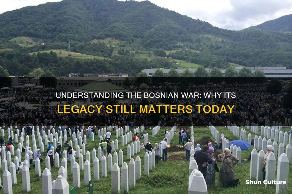 why do we care about the bosnian war