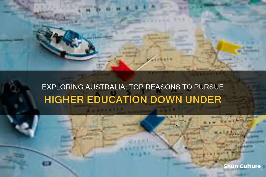why do you want to go australia for higher study