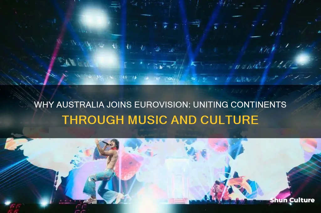 why does australia go to eurovision