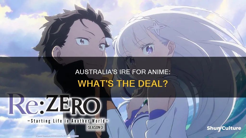 why does australia hate anime