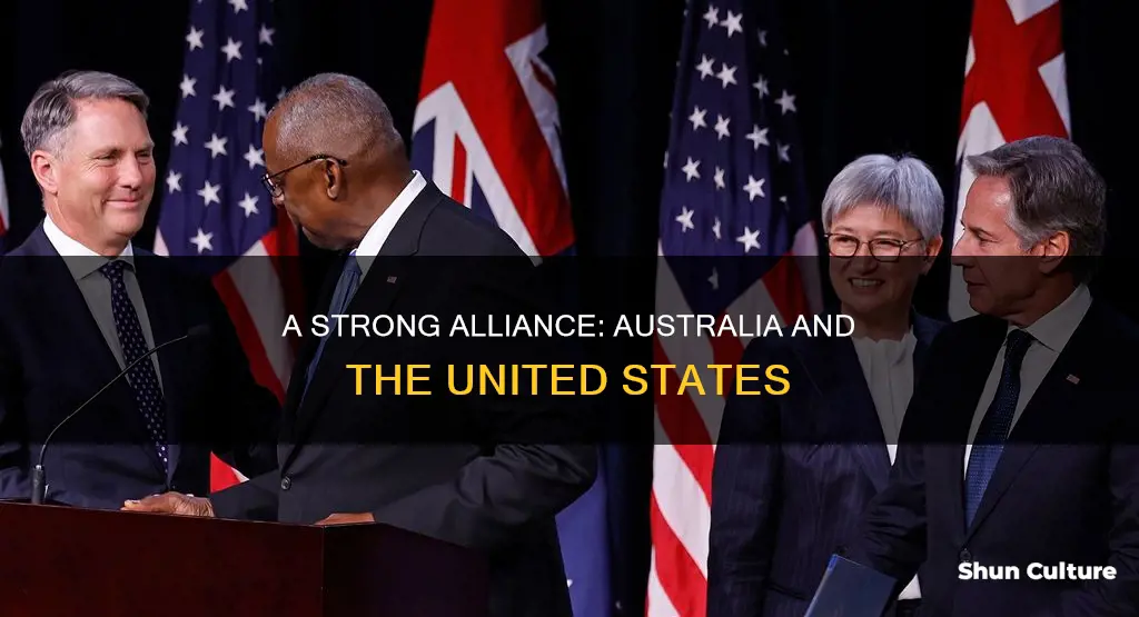 why does australia have strong ties with the united states