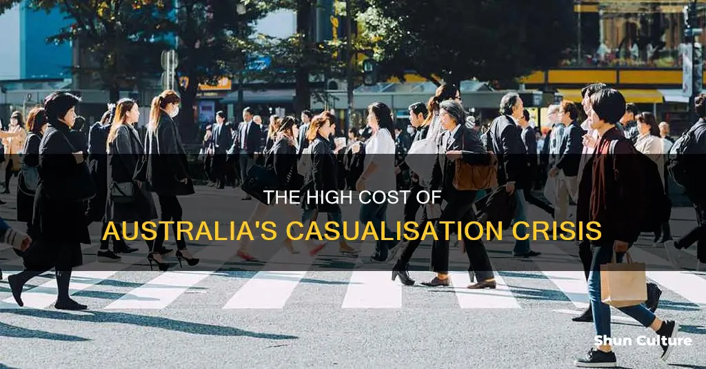 why does australia have such a high rate of casualisation