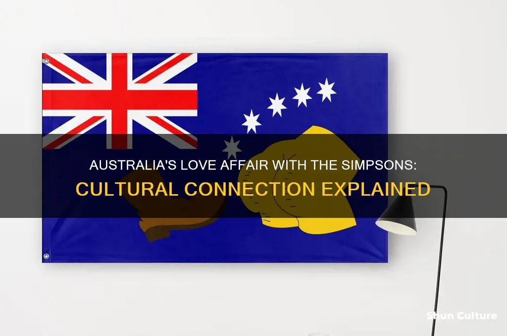 why does australia like the simpsons
