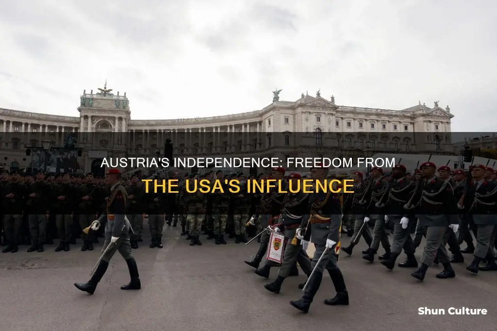 why does austria celebrate independence from the usa