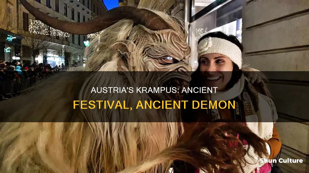 why does austria celebrate krampus