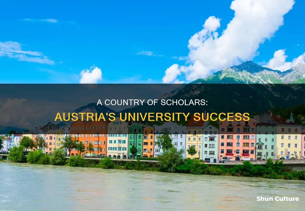 why does austria have a lot of universities