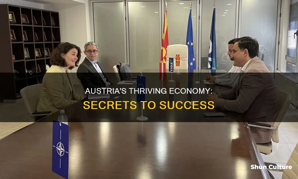 why does austria have a thriving economy