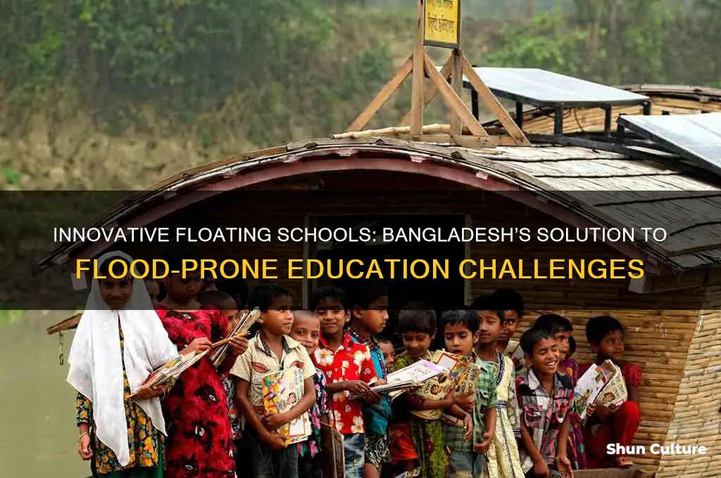 why does bangladesh have floating schools