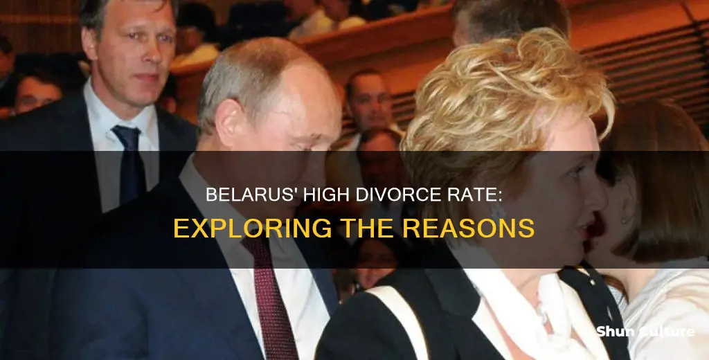 why does belarus have a high divorce rate