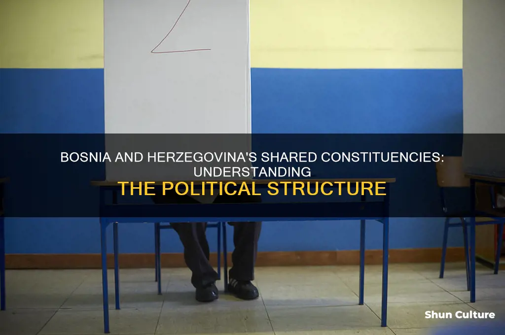 why does bosnia and herzegovina share constituencies