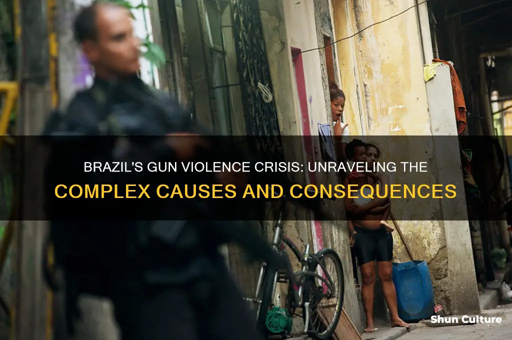 why does brazil have so much gun violence