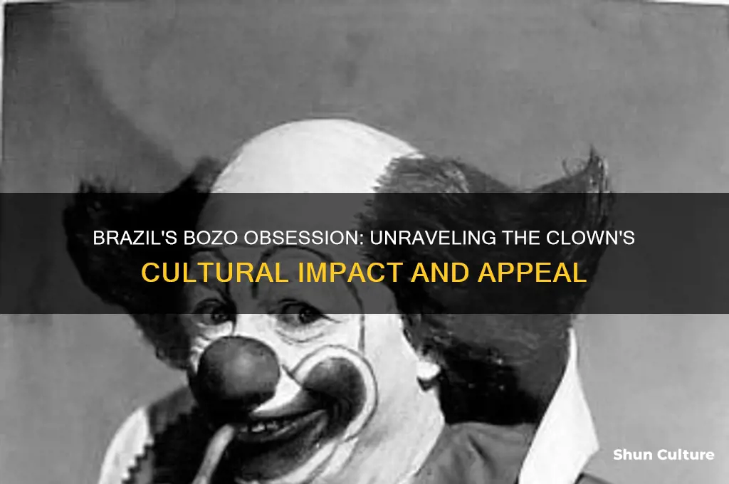 why does brazil like bozo the clown so much