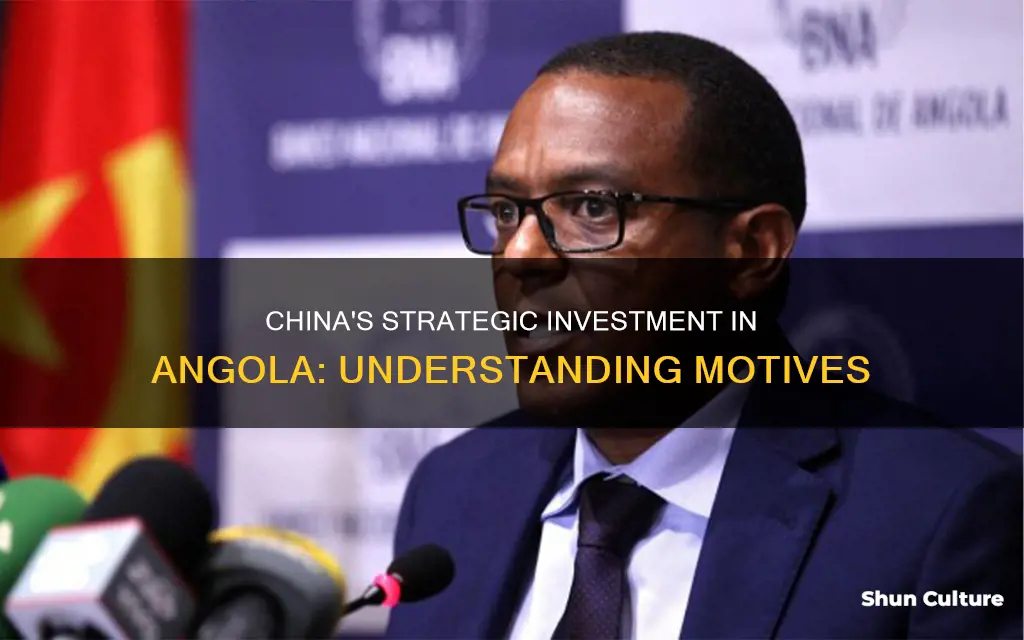 why does china invest in angola