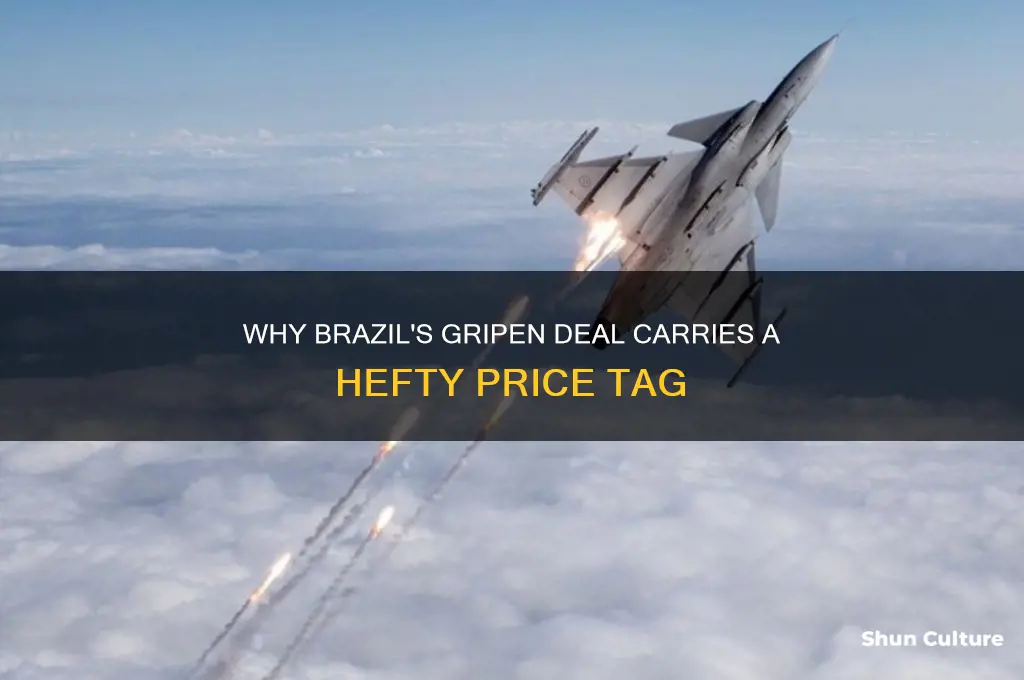 why does gripen cost brazil so much