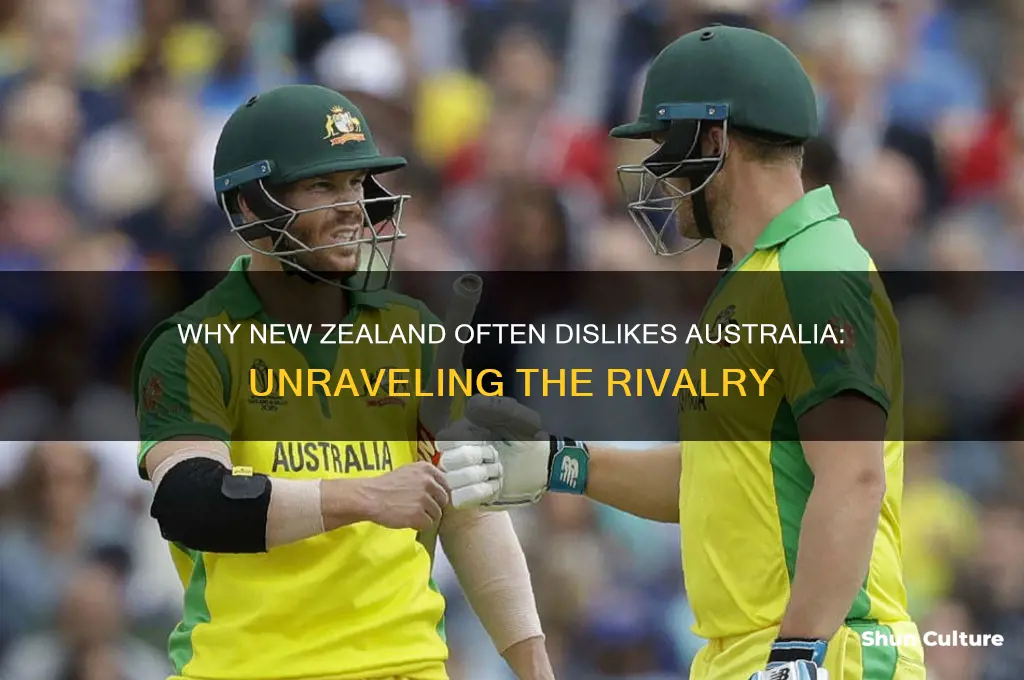 why does new zealand not like australia