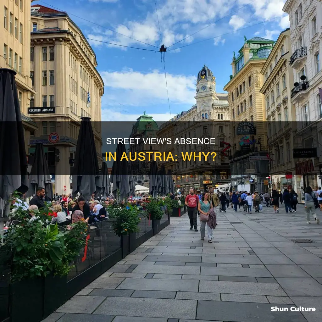 why does street view not work in austria