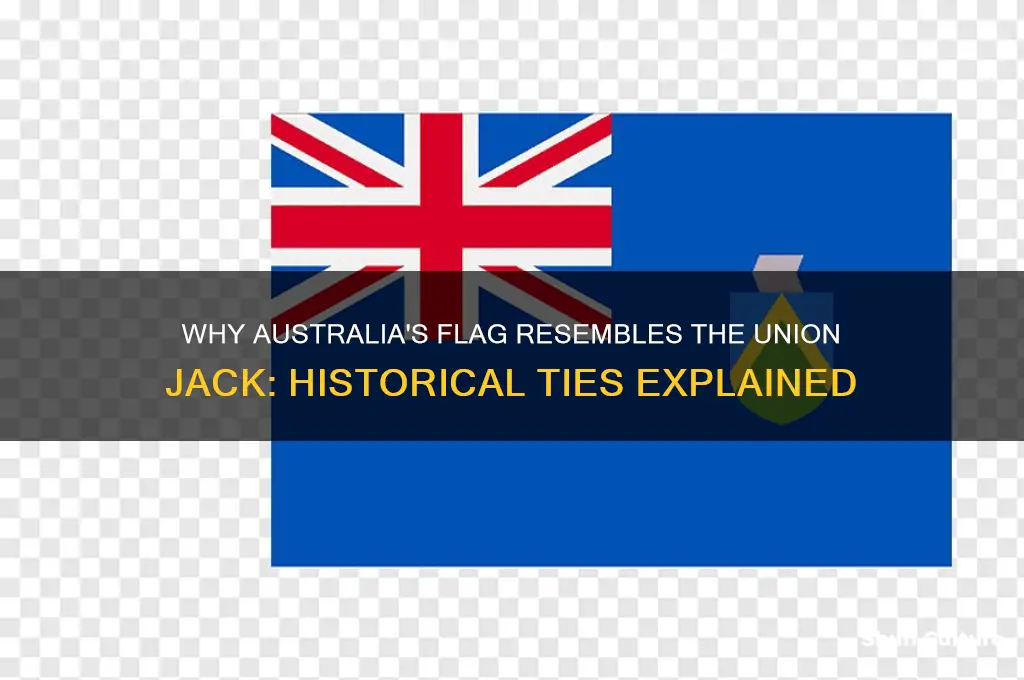 why does the australian flag look like the british flag