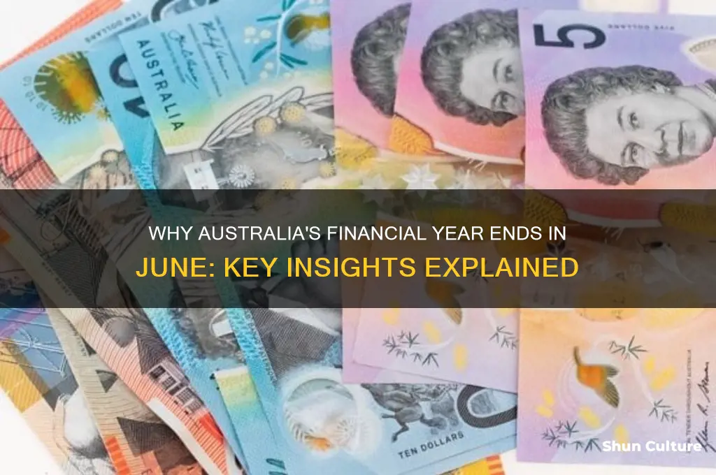 why does the financial year end in june australia
