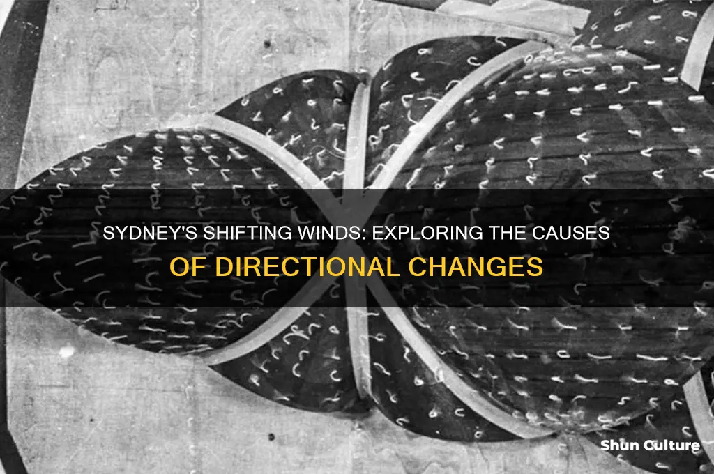 why does the wind direction change in sydney australia