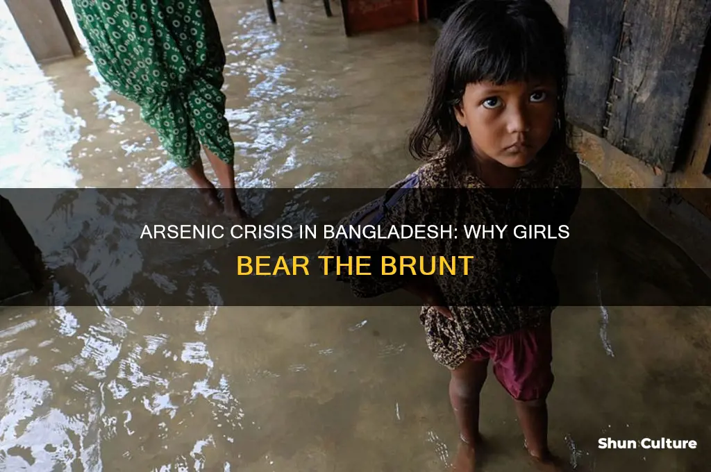 why girls are impacted by arsenic water bangladesh