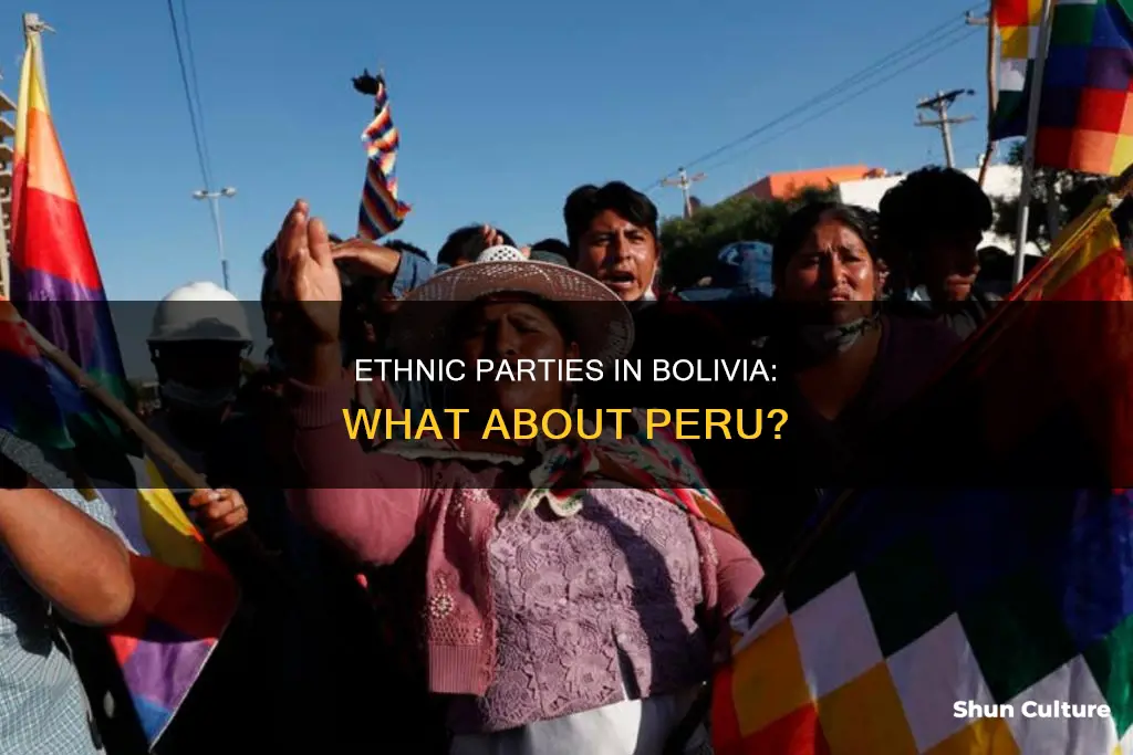 why have ethnic parties formed in bolivia but not peru