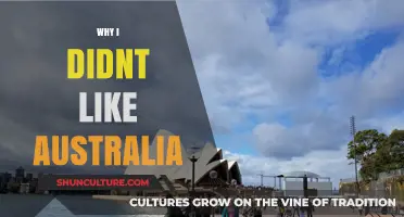 Why Australia Didn’t Win My Heart: A Personal Reflection