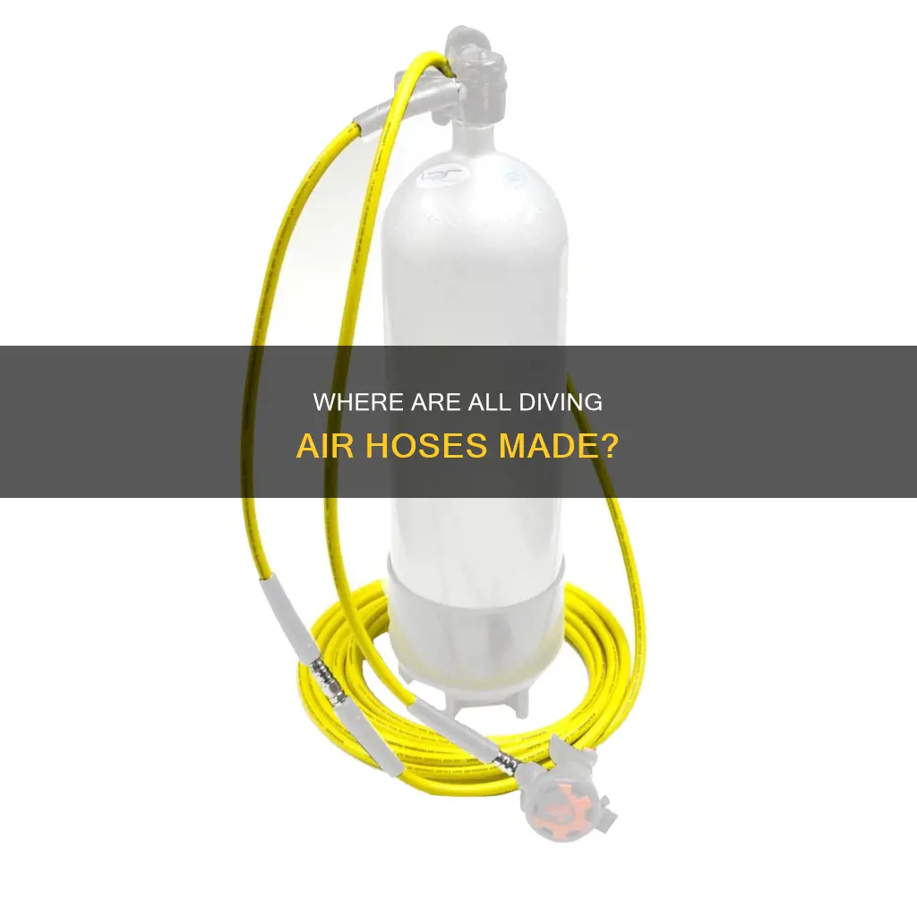 why is all diving air hose only made in australia