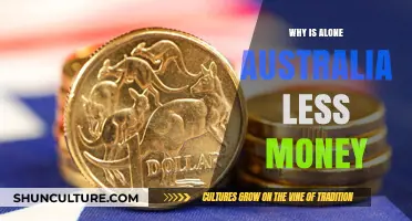 Alone in Australia: Why Less Money?