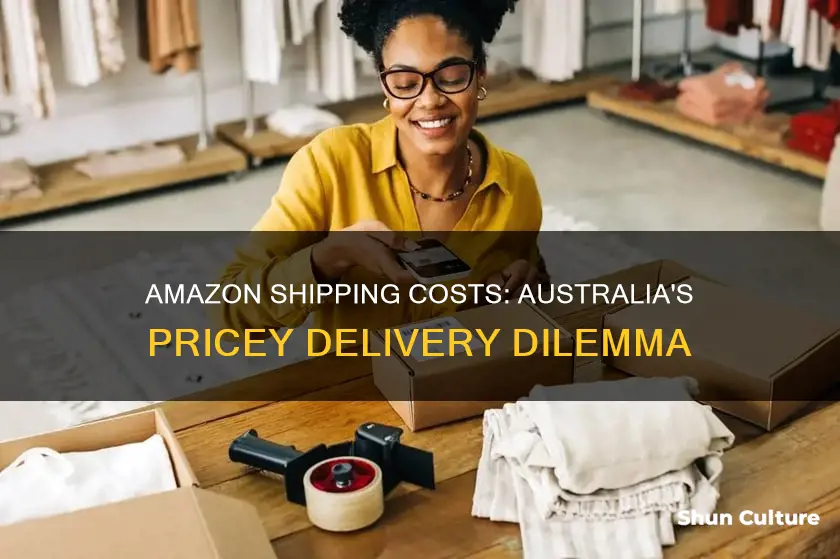 why is amazon shipping so expensive to australia