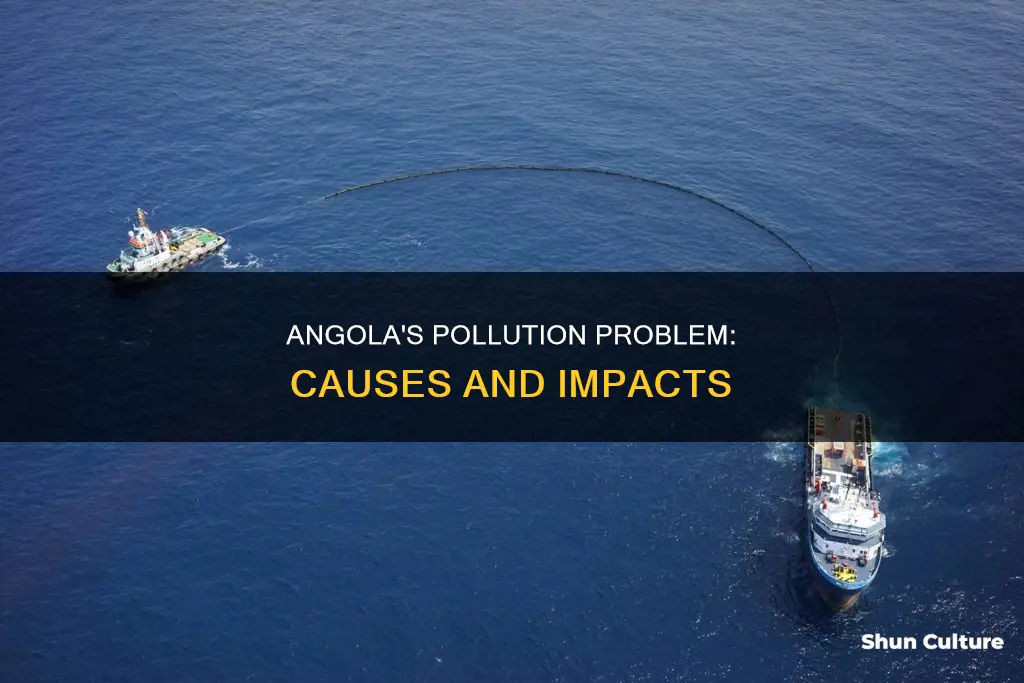 why is angola pollutiion