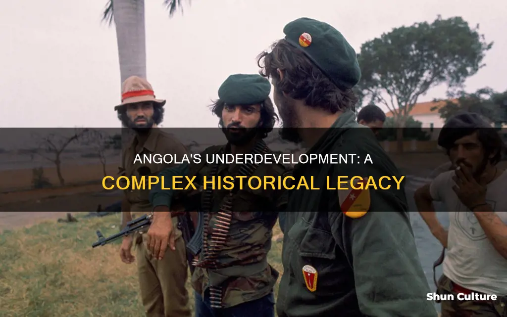 why is angola underdeveloped