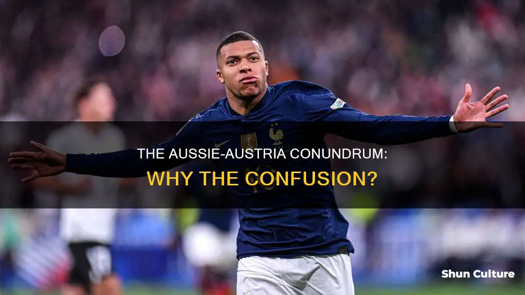 why is aussie australia but not austria