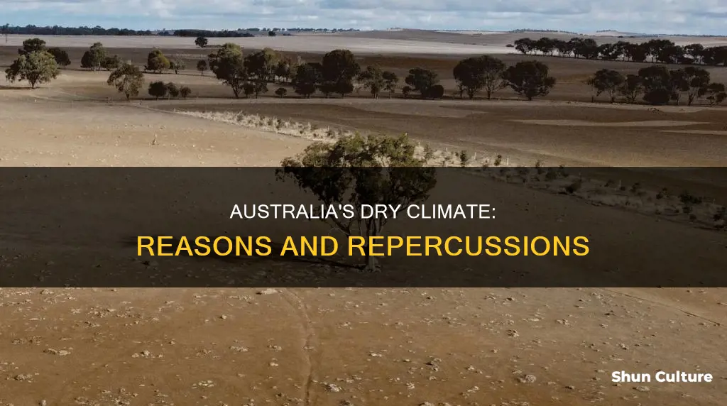why is australia a dry country